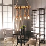 Candelabru Retro Rope 4, 4 surse de iluminare